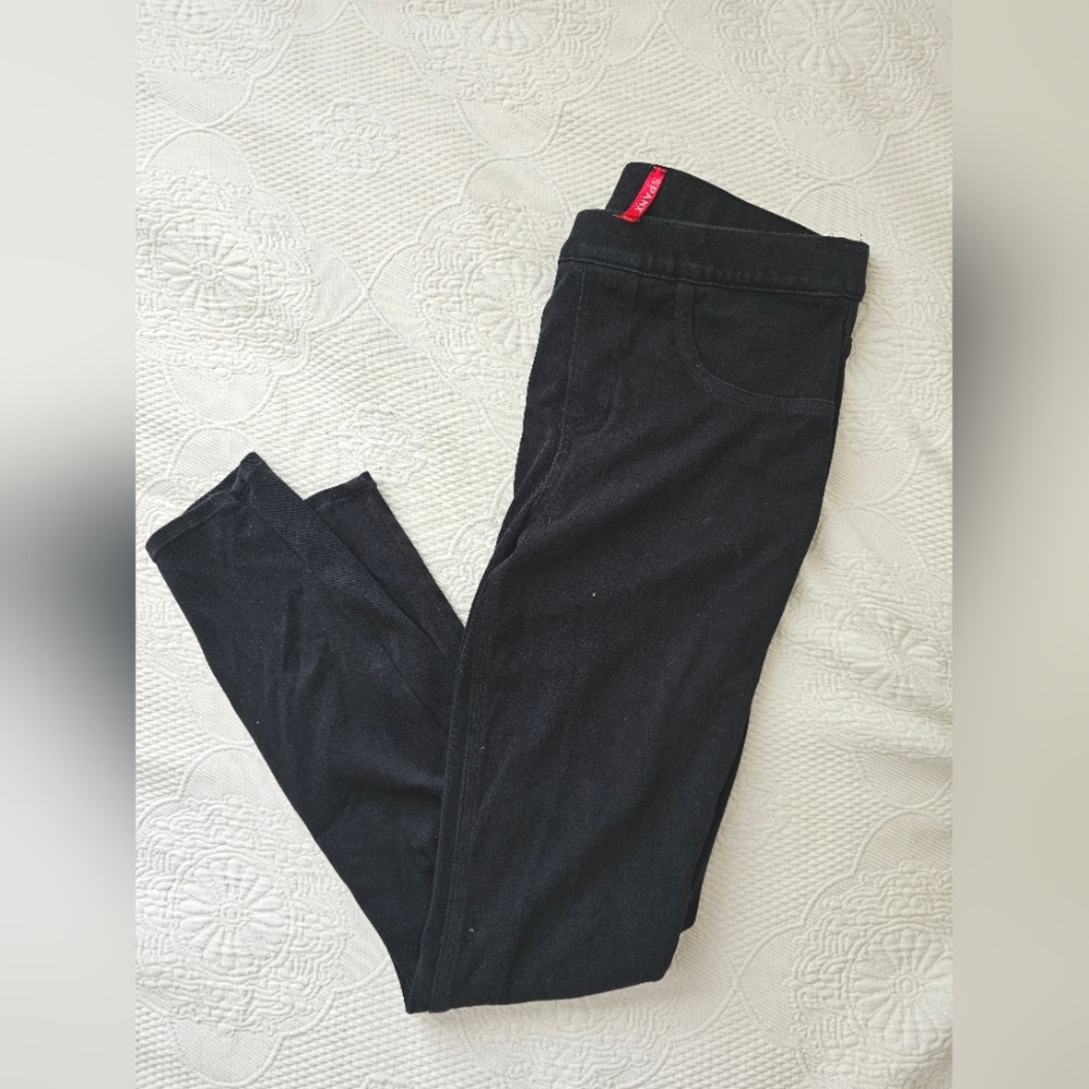 SPANX by Sara Blakely Jean-ish Ankle Leggings Black Medium